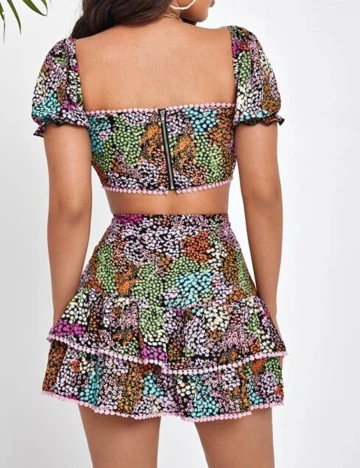 Compleu SHEIN, floral