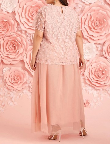 Compleu SHEIN CURVE, roz