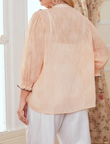 Camasa SHEIN CURVE, piersica