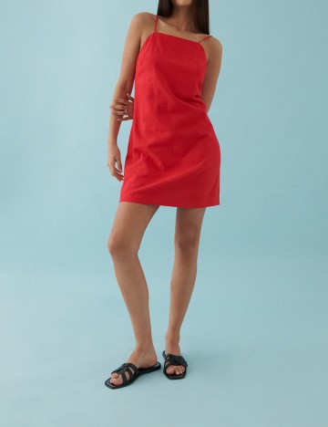 Rochie scurta Reserved, rosu
