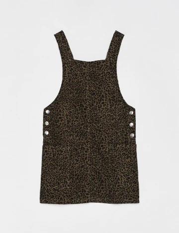Rochie scurta Bershka, verde
