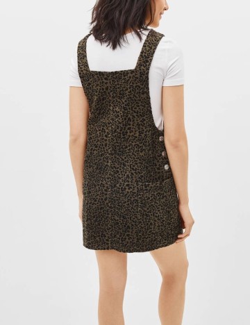 Rochie scurta Bershka, verde
