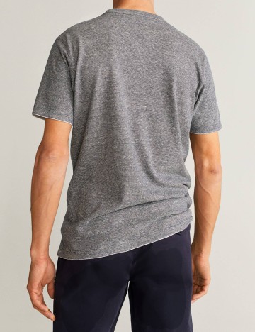 Tricou Mango, bleumarin