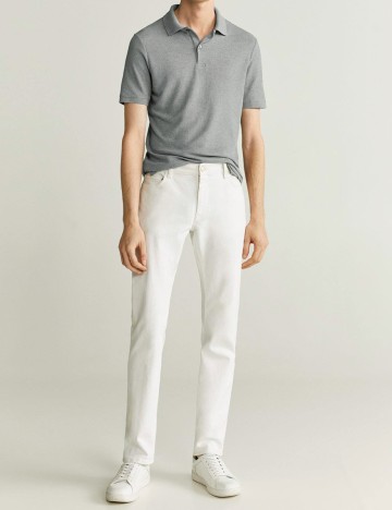 Tricou Mango, gri