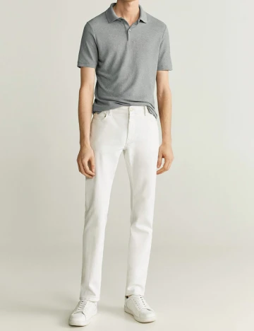 Tricou Mango, gri