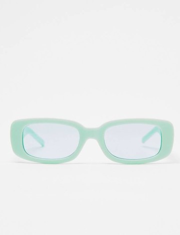 
						Ochelari de soare Bershka, verde, ONE SIZE