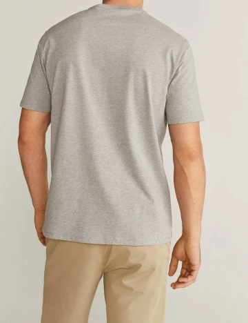 Tricou Mango, gri