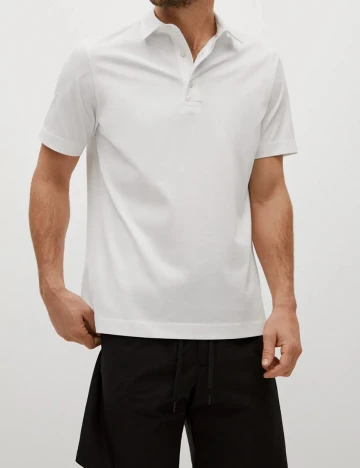 Tricou Mango, alb