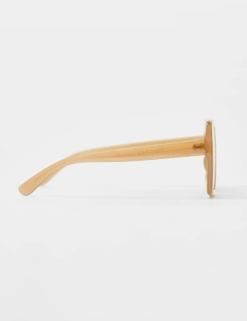 Ochelari de soare Bershka, maro Maro