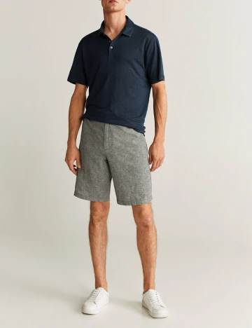 Tricou Mango, bleumarin