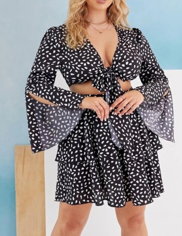 Compleu SHEIN CURVE, negru