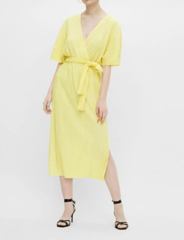 Rochie medie Y.A.S, galben