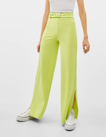 Pantaloni Bershka, verde