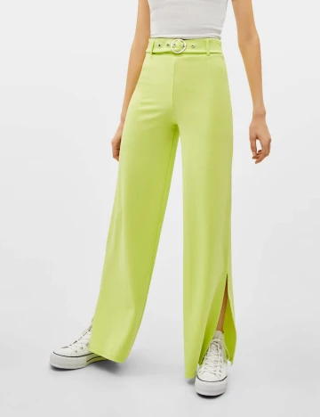Pantaloni Bershka, verde