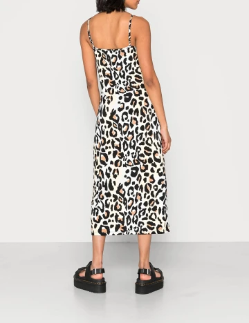 Rochie medie Vila, mix culori
