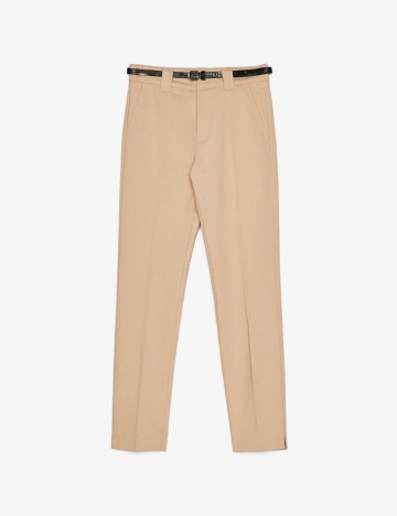 Pantaloni Bershka, crem