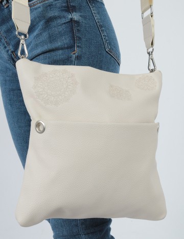 Geanta Desigual, ecru