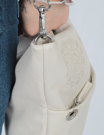 Geanta Desigual, ecru