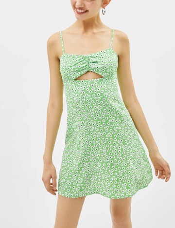 Rochie scurta Bershka, mix culori
