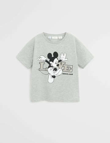 Tricou Mango Kids, gri
