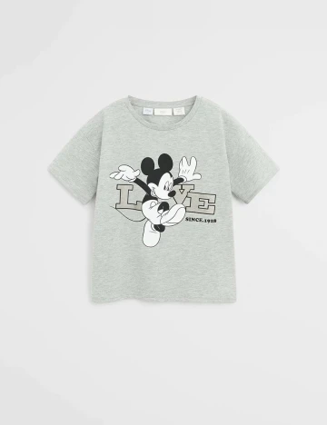 Tricou Mango Kids, gri