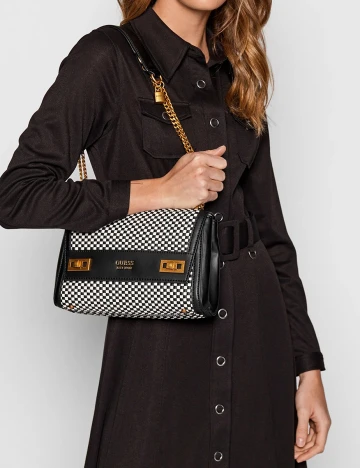Geanta Guess, negru Negru