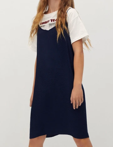 Rochie Mango Kids, bleumarin