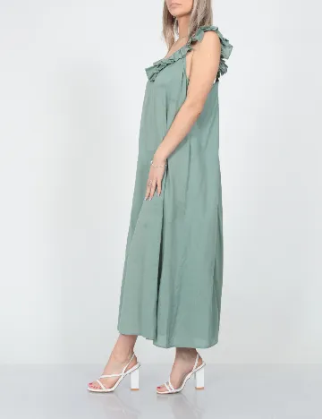 Rochie medie Jacqueline de Yong, verde Verde