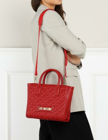 Geanta Love Moschino, rosu, ONE SIZE