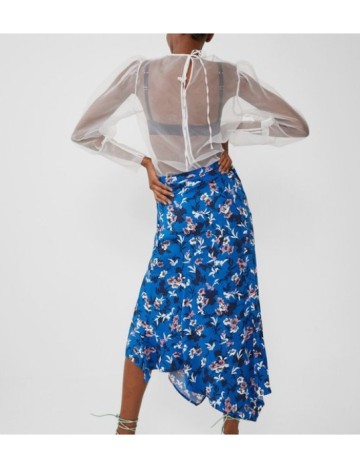 Fusta Zara, albastru