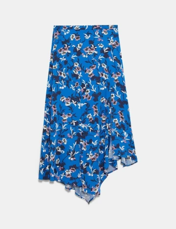 Fusta Zara, albastru Albastru