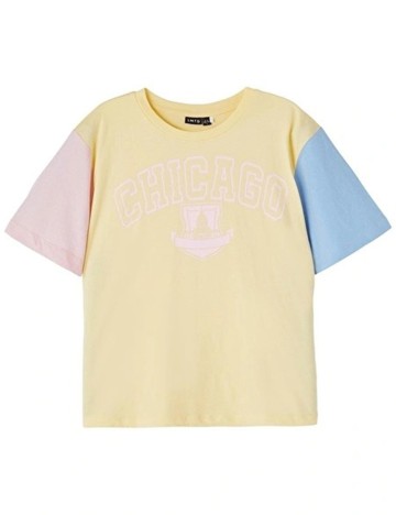 Tricou Name It, galben, 7-8 ANI