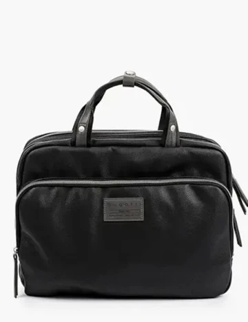Geanta business Bugatti, negru