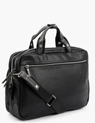 Geanta business Bugatti, negru