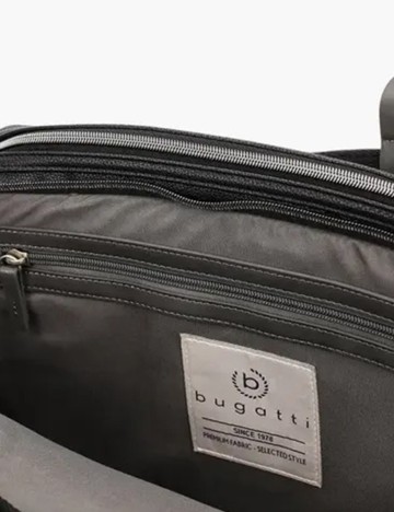 Geanta business Bugatti, negru