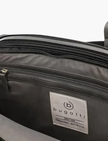 Geanta business Bugatti, negru