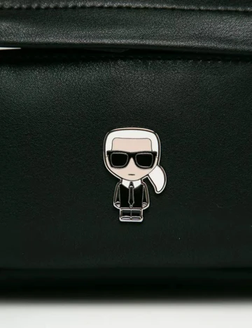 Rucsac KARL LAGERFELD IKONIK, negru Negru