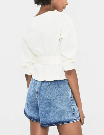 Bluza Bershka, crem