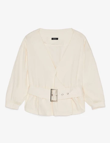 Bluza Bershka, crem