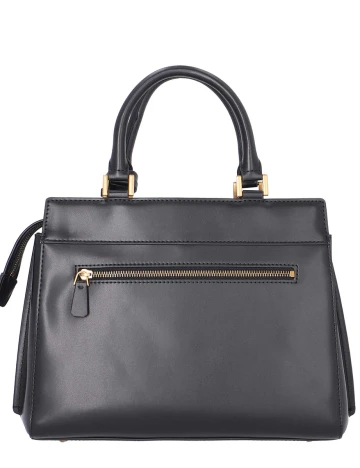 Geanta Katey Luxury Satchel Guess, negru Negru