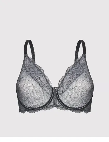 Sutien Mirage Spotlight Triumph, gri inchis