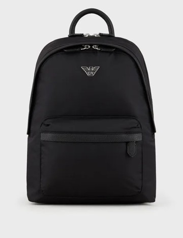 Rucsac Travel Essentials Emporio Armani, negru, ONE SIZE