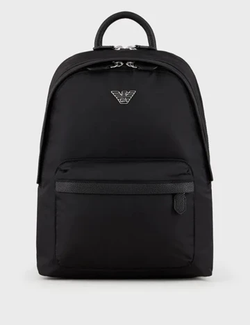 Rucsac Travel Essentials Emporio Armani, negru Negru