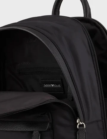 Rucsac Travel Essentials Emporio Armani, negru Negru