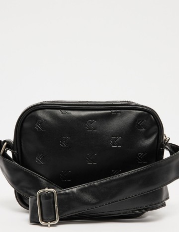 Geanta RETRO  Karl Kani, negru