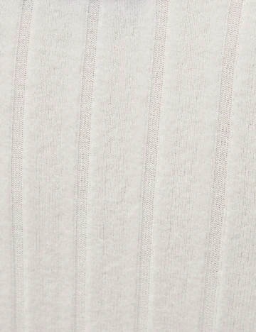 Bluza Bershka, alb Alb