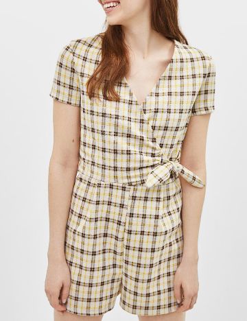 Salopeta Bershka, mix culori