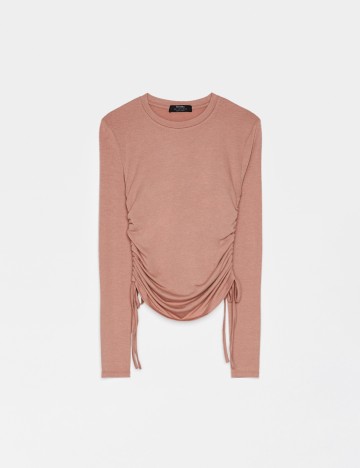 Bluza Bershka, roz pudra