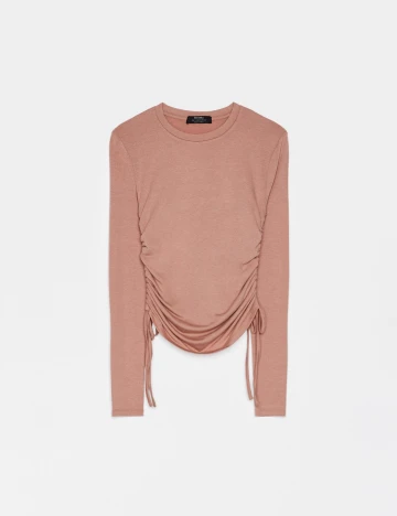 Bluza Bershka, roz pudra