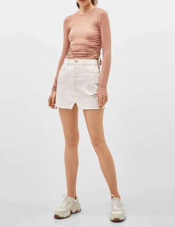 Bluza Bershka, roz pudra